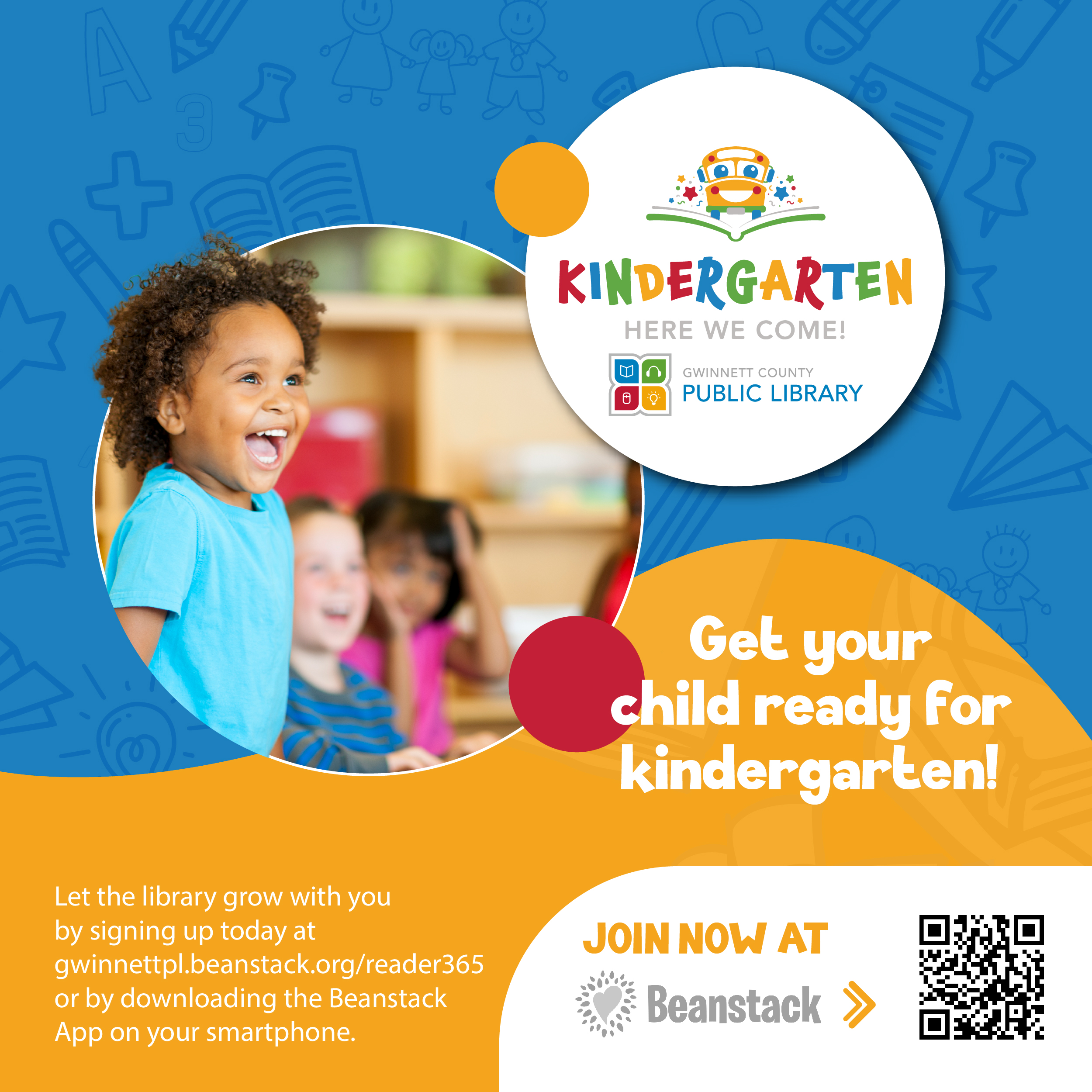 Kindergarten Here We Come – Gwinnett County Public Library